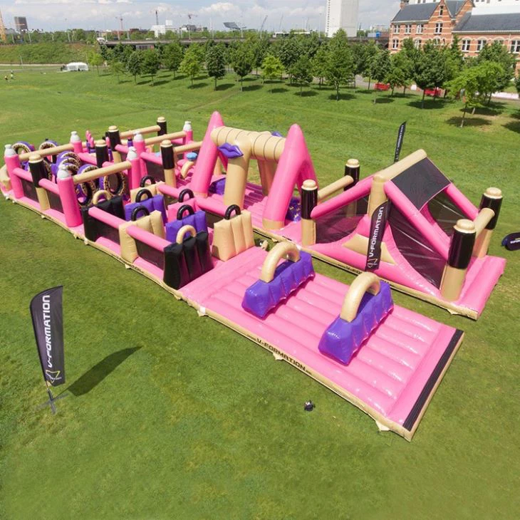 PVC inflatable bouncer obstacle